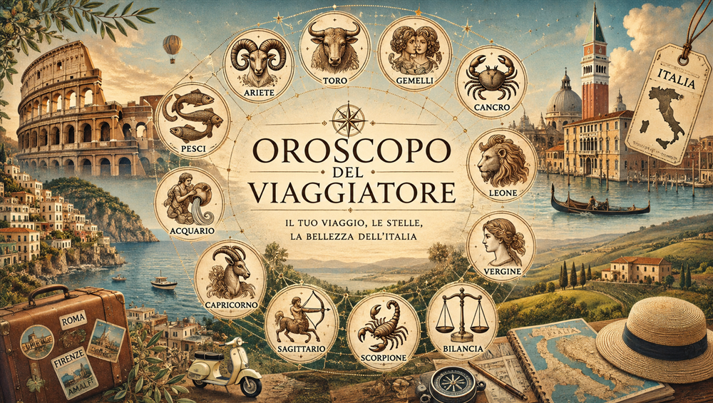 Oroscopo del viaggiatore dal 18 al 24 Maggio